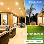 PAR38 Flood Light Bulbs, 80W 120V Halogen Bulb Dimmable, E26 Base PAR38 Bulb 2700K Warm White for Indoor and Outdoor, High Brightness PAR38 Halogen Flood Light - 4PACK