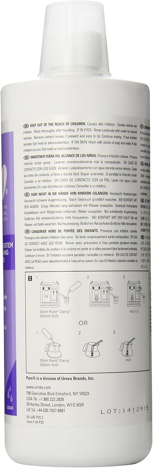Puro Liquid Dairy Cleaner, 33.6 Ounce