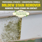 STAR BRITE O/C Mildew Stain Remover - Professional Strength, Quick-Acting, Multi-Surface Cleaner for Outdoor Furniture, Vinyl & Grout - 1 Gallon (054400)