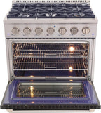 Kucht KNG361/LP-K Gas Range, Black