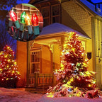 C7 Christmas Replacement Bulbs, 25 Pack Clear Multicolor Light Bulbs for E12 Candelabra Base Outdoor/Indoor String Lights, 5 Watt