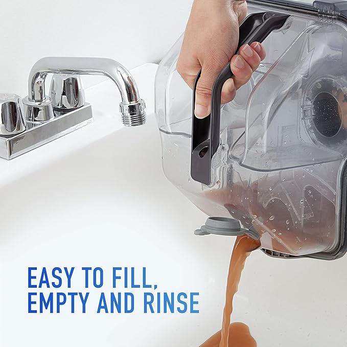 Hoover PowerScrub Deluxe Carpet Cleaner Machine for Carpet and Upholstery, Deep Cleaning Carpet Shampooer Machine with Multi-Purpose Tools, Pair Carpet Cleaner Solution