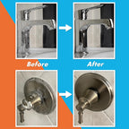 ShineSafe Hard Water Stain Remover – Professional-Grade Calcium Lime Rust Cleaner for Glass, Shower, Tub, Sink – Bleach-Free – 32 Fl Oz