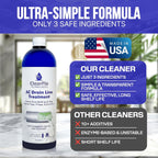 AC Drain Line Treatment 32 oz | Up to 1 Year Supply | Chlorine Free Non Toxic Formula with Natural Tea Tree Oil | Simple 3 Ingredient Solution | Safe for Homes and Institutions