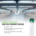 High-Performance 32W T8 Fluorescent Tube Light with 3500K Neutral White Color, Alto Energy-Saving Technology, and 24,000-Hour Lifespan