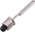 DERNORD 2 Inch (OD64) Tri-clamp 120V 1650W Foldback Heating Element Electric Water Heater with Low Watt Density