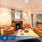 Vinaco 10 Pack Halogen GU10 120V 50W Candle Warmer Bulb Dimmable, MR16 GU10 C 120V 50W 2800K Warm White, 50 watt Halogen Light Bulb for Candle Warmer Lamp Replacement, Track Lighting