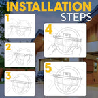 Steering Wheel Level Alignment Tool with Digital Angle Level & Magnetic Torpedo Vial - Adjustable Spring-Loaded Leveling Tool - Universal Steering Wheel Compatibility