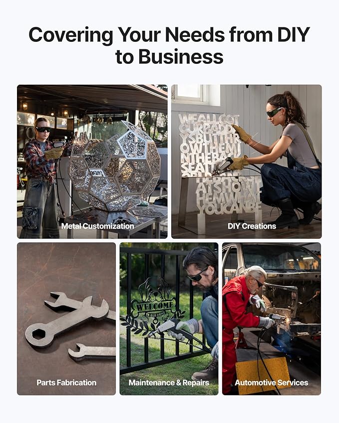 xTool MetalFab 1200w 4-in-1 Laser Welding Machine CNC Cutter Cleaner Engraver, 400mm/s Precise Cutting, 8X Faster Than TIG, 108+ presets, Cut 10mm Carbon Steel, Industrial Grade Laser Welder