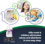 RMR-141 EPA Registered Mold and Mildew Killer, Eliminates Odors, Removes Mold, Mildew, Bacteria, and Viruses, 4 Pack of 1 Gallon Bottles