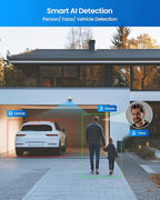 ZOSI 16CH 4K PoE Security Camera System,8pcs 8MP Outdoors Cameras,One-Way Audio,People Counting,Person/Vehicle Detection,Night Vision,16 Port 32CH NVR with 4TB HDD for Home Business 24/7 Recording