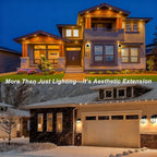 Outdoor Light Fixture, Matte Black Front Porch Lamps Width Glass Shades, 8.7IN Exterior Waterproof Wall Mount Lantern with E26 Sockets, Outside Lights for House Garage Doorway Patio 2Pack