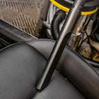 STANLEY Shop Vacuum Wet/Dry, 5 Gallon, 4 Horsepower, Stainless Steel Wet/Dry Vac Silver+Yellow+Black