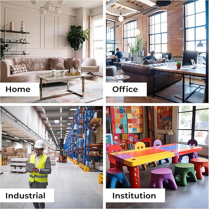 Tiger Tough 16x16x1 MERV 8 MPR 600-800 Air Filter, High-Performance AC Furnace & HVAC Filter, 12-Pack