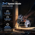 20V Cordless Drill, Power tool, 620 in-lbs Torque, 3/8" Metal Keyless Chuck with Safety Lock, 20+1 Position Electric Drill Driver with LED, Brushless Power Drill with 2.0Ah Battery and Charger