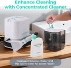 HAUSHOF Portable Carpet Spot and Upholstery Cleaner Machine, 13Kpa Powerful Suction & Spot Remover, Deep Stain Cleaning for Rug, Carpet, Car Seats, Pets, Stairs, Couches, with Cleaning Solution