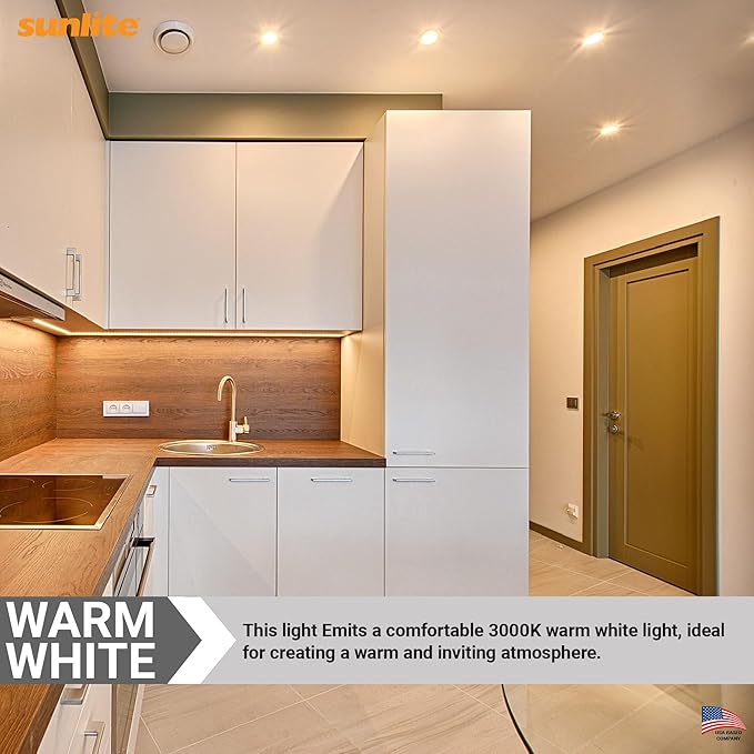 Sunlite CFL Plug-in PLT 4-Pin Triple Tube Light, 32 Watts, 4-Pin GX24q3 Base, 2400 Lumens, 3000K Warm White, 10 Pack