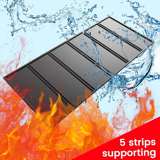 Heavy Duty Garage Shelving Unit 3000LBS, Adjustable 5-Tier Storage Rack with Boltless Design, 48" W*18.9" D*72" H Metal Shelves for Basement, Garage & Warehouse Storage