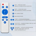 Ofuray Of-9800W Solar Street Lights Outdoor, 750000Lm Solar Parking Lot Lights Commercial Dusk to Dawn, 6500k IP67 Big Power with Remote Control for Street,Court,Yard