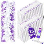 25 Pack Disposable Mop Pads for Swiffer Power Mop Pads, Replacement for Swiffer Power Mop Refills Compatible with Swiffer Power Mop Pads, Multi-Surface Mop and PowerMop Wood Mop Floor Cleaning