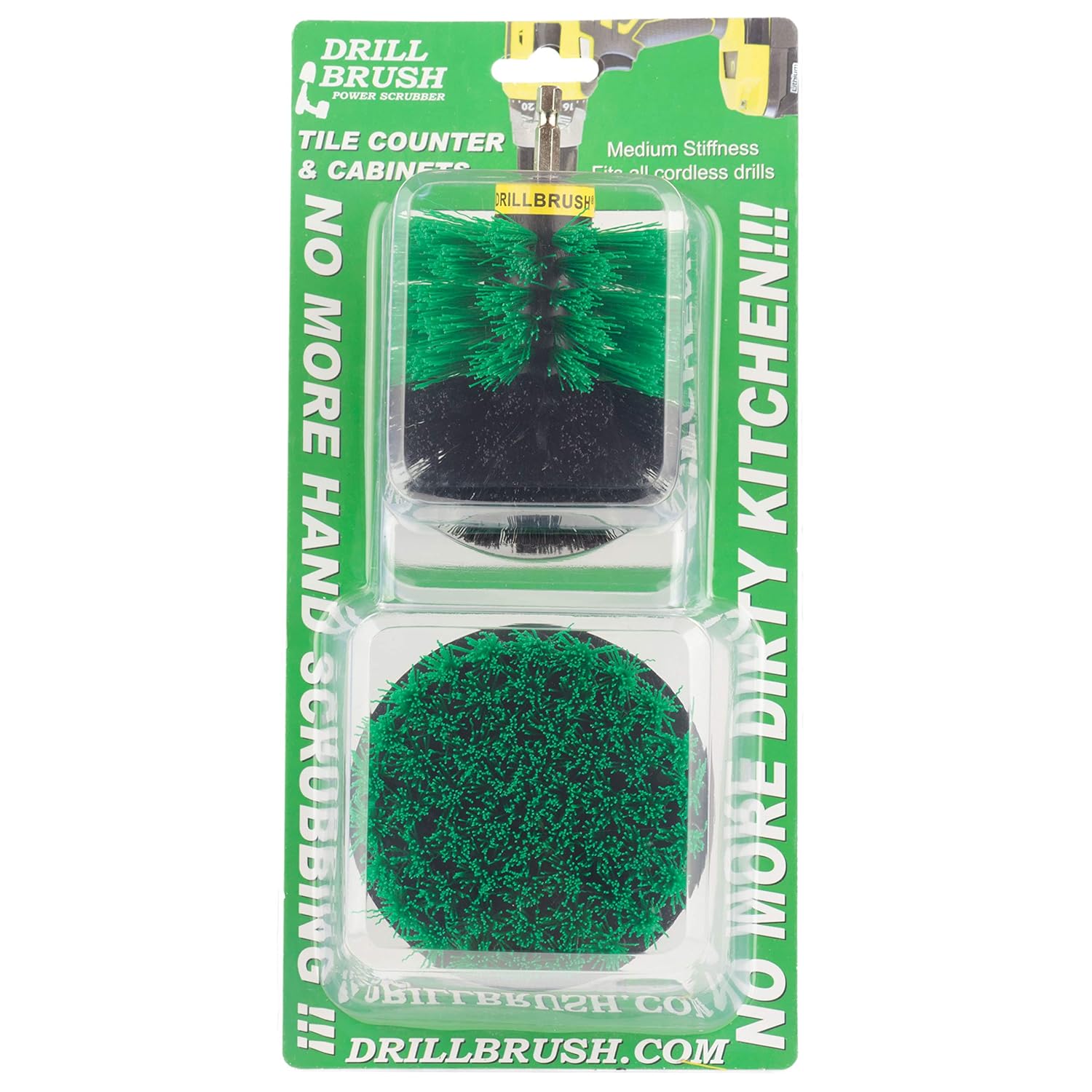 Household Kitchen Cleaners - Kitchen Cleaning Supplies - Cast Iron Skillet Scrubber - Pots and Pans Scrub Brush - Stovetop Cleaner - Oven Rack Shiner - Sink Scrubbing Brush Kit - Table Cleaning Tool