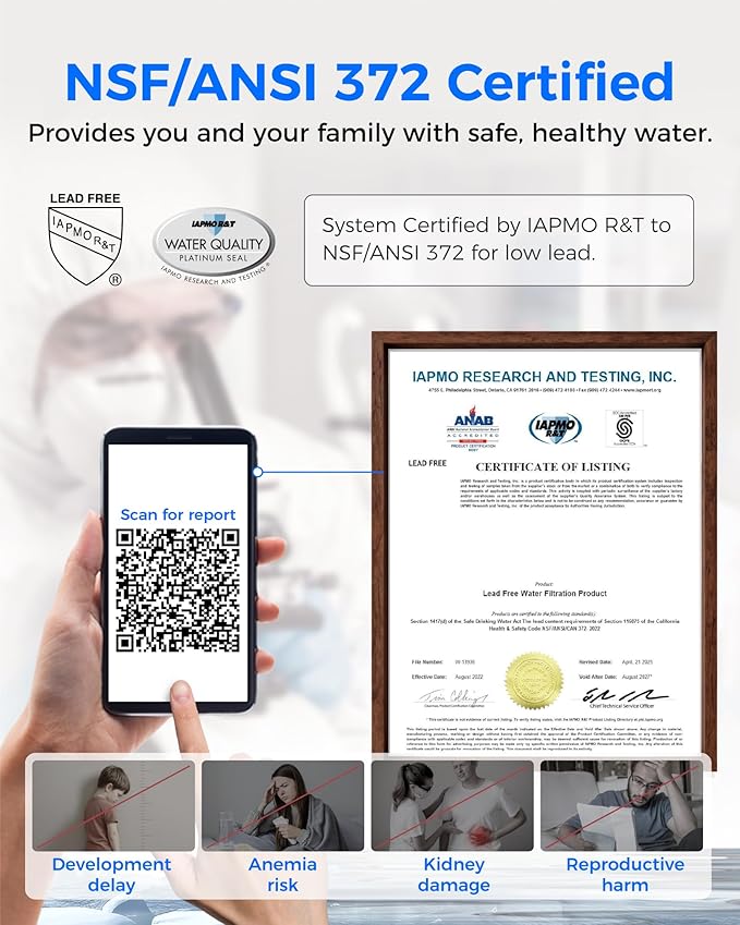 Waterdrop WD-A2 Countertop Reverse Osmosis System, Hot and Cold RO System, Portable Pure Water Tank, Bottleless Water Cooler, 6 Temperature Settings, Hot Cold Room Water, 3:1 Pure to Drain