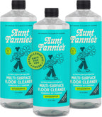 Aunt Fannie's Ultra Concentrated Floor Cleaner Vinegar Wash, Multi-Surface Solution For Mopping, Makes 16 Gallons, Eucalyptus Scent, 32 oz. (Pack of 3)
