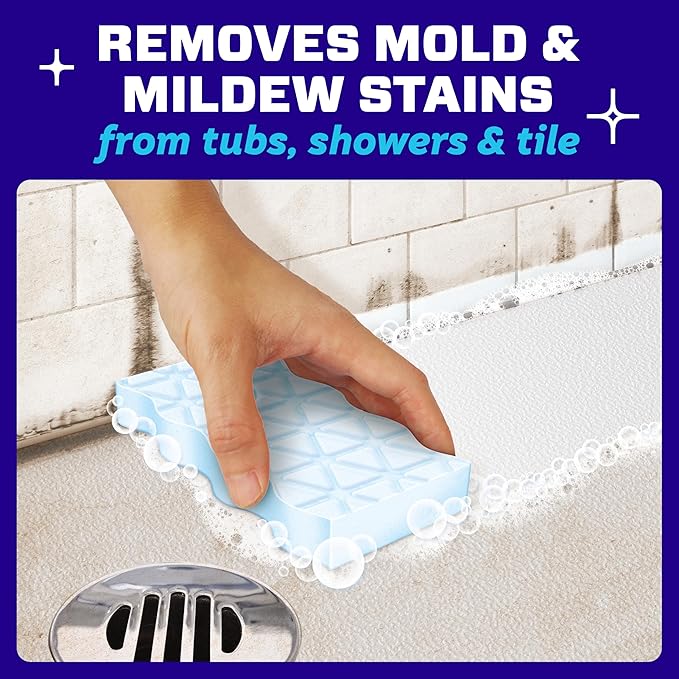 Mr. Clean Magic Eraser Foaming Sponge, All Purpose Cleaner, Dawn Cleaning Power, Ultra Foamy, 5ct