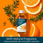 Grove Co. Tub and Tile Cleaner, Refill Concentrate (6 x 1 Fl Oz) Plant-Based Household Cleaning Supplies, No Plastic Waste, 100% Natural Orange & Rosemary Fragrance, 3 x 2 Pack Refills