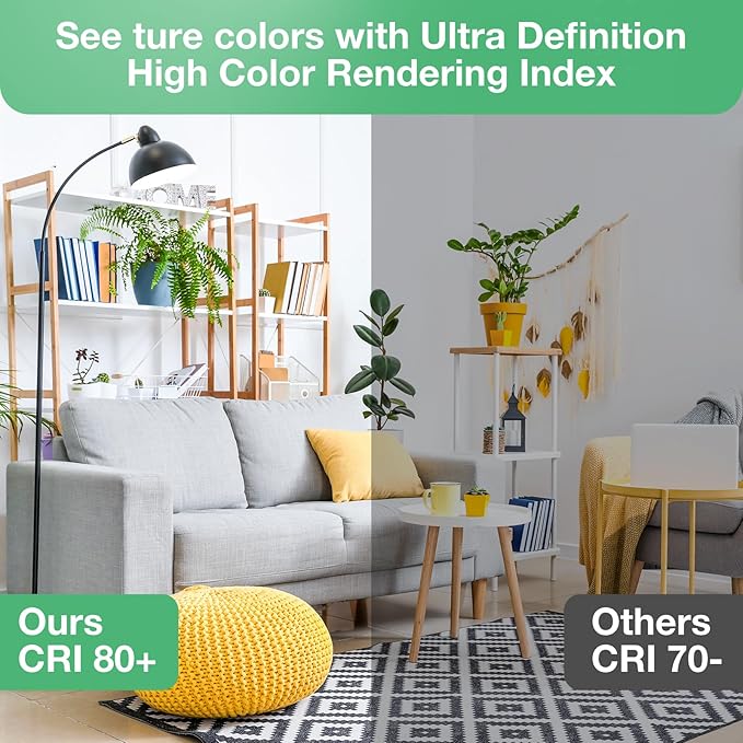 48 Pack A19 LED Bulbs 100W Equivalent, 13W Daylight 5000K LED Light Bulbs, E26 Medium Base, Non-Dimmable, 1500 Lumens, Ideal for Bedroom Living Room