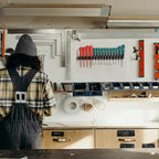 Magnetic Screwdriver Organizer, Aluminum Alloy Rail Tool Holder, Fits Up to 16 Screwdrivers (Black)