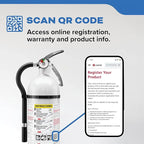 Kidde Fire Extinguisher for Boats, Single-Use 2A10BC