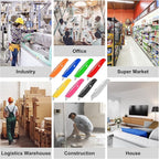 DIYSELF 8 Pack Box Cutters, Premium Utility Knife, Box Cutter Retractable Heavy Duty, Box Opener, Razor Blades Utility Knife for Cardboard and Boxes