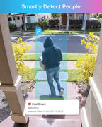 ZOSI 5MP 8CH Wired PoE Security Camera System with Audio, 4pcs Outdoor PoE Cameras, Night Vision, H.265+ 8 Channel 5MP 3K Home NVR with 1TB HDD for 24/7 Recording, No ISED is Provided