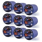 ADHES Blue Painters Tape Blue Tape Painting Tape for Walls,UV Anti,14 Days Clean Remove,0.94nch x 60yard,54Rolls