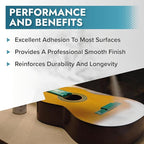 Polar All Surface Primer Matte White - 6 x 13.5 Fl Oz - Ideal for Wood, Metal, Plastic, Brick - Enhanced Adhesion & Quick Drying