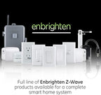 Enbrighten Almond Z-Wave Plus Smart Light Switch with QuickFit and SimpleWire, 3-Way Ready, Compatible with Alexa, Google Assistant, ZWave Hub Required, Repeater/Range Extender, Toggle, 24 Pack, 82686