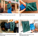 Bag Pro - Laundry Bag - Wash Bag for Health Workers, Sports, Fitness & Travel