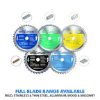 Evolution Power Tools 180BLADEST Steel Cutting Saw Blade, 7-Inch x 36-Tooth, Silver