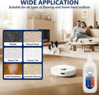 2 Pack Floor Cleaning Solution,34 FL OZ Floor Cleaner for Mopping with Tineco,Deep Cleaning &Deodorizing for Roborock,Compatible with Saros Series,S8/S7Series,Q Revo/Q /iFLOOR Series Wet Dry Vacuum