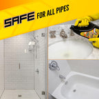 Zep Liquid Heat Max Clog Remover Gel - Destroys Hair, Build-Up & Grease - 64 oz.