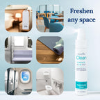PlaneAire Clean | Travel Size Surface Cleaner and Air Freshener | All Purpose Cleaning Spray | Natural Odor Eliminator | Travel Cleaning Supplies | Room Spray | On the Go Essentials