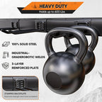 Garden Tool Organizer Wall Mount, 32 inches Tool Storage Rack with Adjustable Hooks, 600lbs Adjustable Heavy Duty Metal Hooks, Yard Shed Rack Holder System Hanging Rake Broom Mop Snowboard, Men Gift