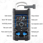 Hike Crew Propane Water Heater & Shower Pump | Rechargeable Portable Outdoor Water System w/Shower Head Attachment for Instant Hot Water While Camping, Hiking, Glamping & Vacationing