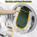 BUVE 36'' Commercial Industrial Dust Mop Replacement Heads, 2 Pack Strength Cotton Mop Refill Pads Washable Fit BUVE Dust Mop B0D1TLKFGT