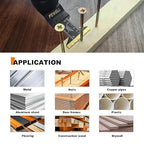 FEWELL 20PCS Titanium Oscillating Saw Blades, Universal Multitool Blades for Hard Materials, Metal, Wood, Plastic, Nails Fits Most Tools