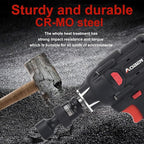 AOBEN 18 PCS 1/2" Drive Shallow Universal Impact Socket Set, Swivel Socket with Flexible Wobble, 6 Point, Metric,10-24mm,Cr-V Steel, Includes Extension Bars and Adapter