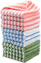 Microfiber Cleaning Cloth,12 Pack 12"x12" Dish Towels for Kitchen,Fast Drying Dish Rags for Washing Dishes, Wash Cloths Super Absorbent Lint Free Kitchen Towels for Limpiar House and Keeping