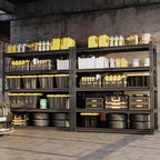 Heavy Duty Garage Shelving Unit 3000LBS, Adjustable 5-Tier Storage Rack with Boltless Design, 48" W*18.9" D*72" H Metal Shelves for Basement, Garage & Warehouse Storage