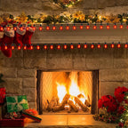 25 Pack C9 Ceramics Red Christmas Light Bulb for Indoor/Outdoor Patio, Halloween Party String Lights, 7 Watt Red Night Light, C9/E17 Intermediate Base